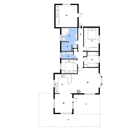 Bv409-blavand-poul-helgesensvej-10 Dom wakacyjny *